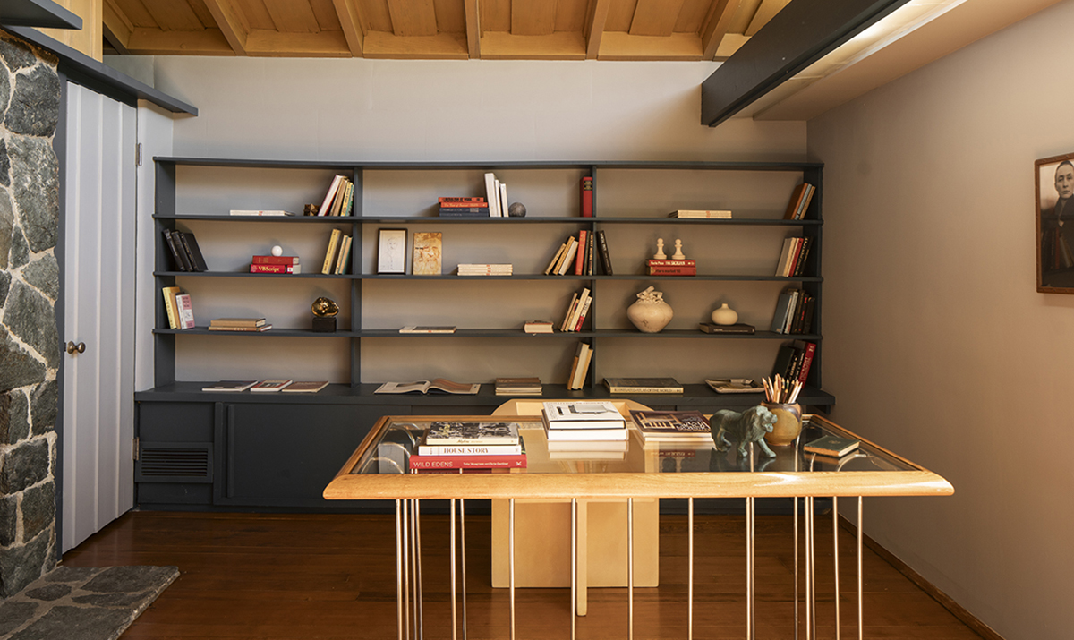 シンドラー邸宅のホームオフィススペース