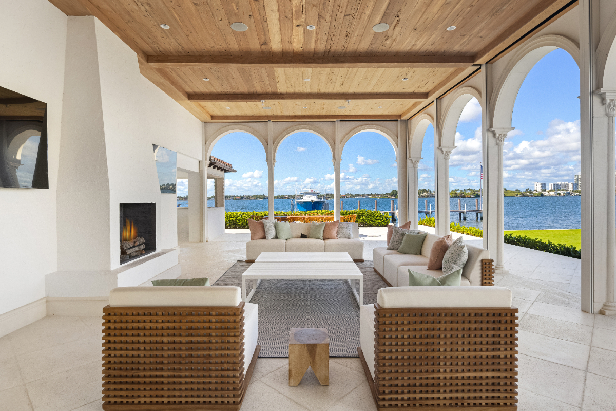 パティオエリアの様子