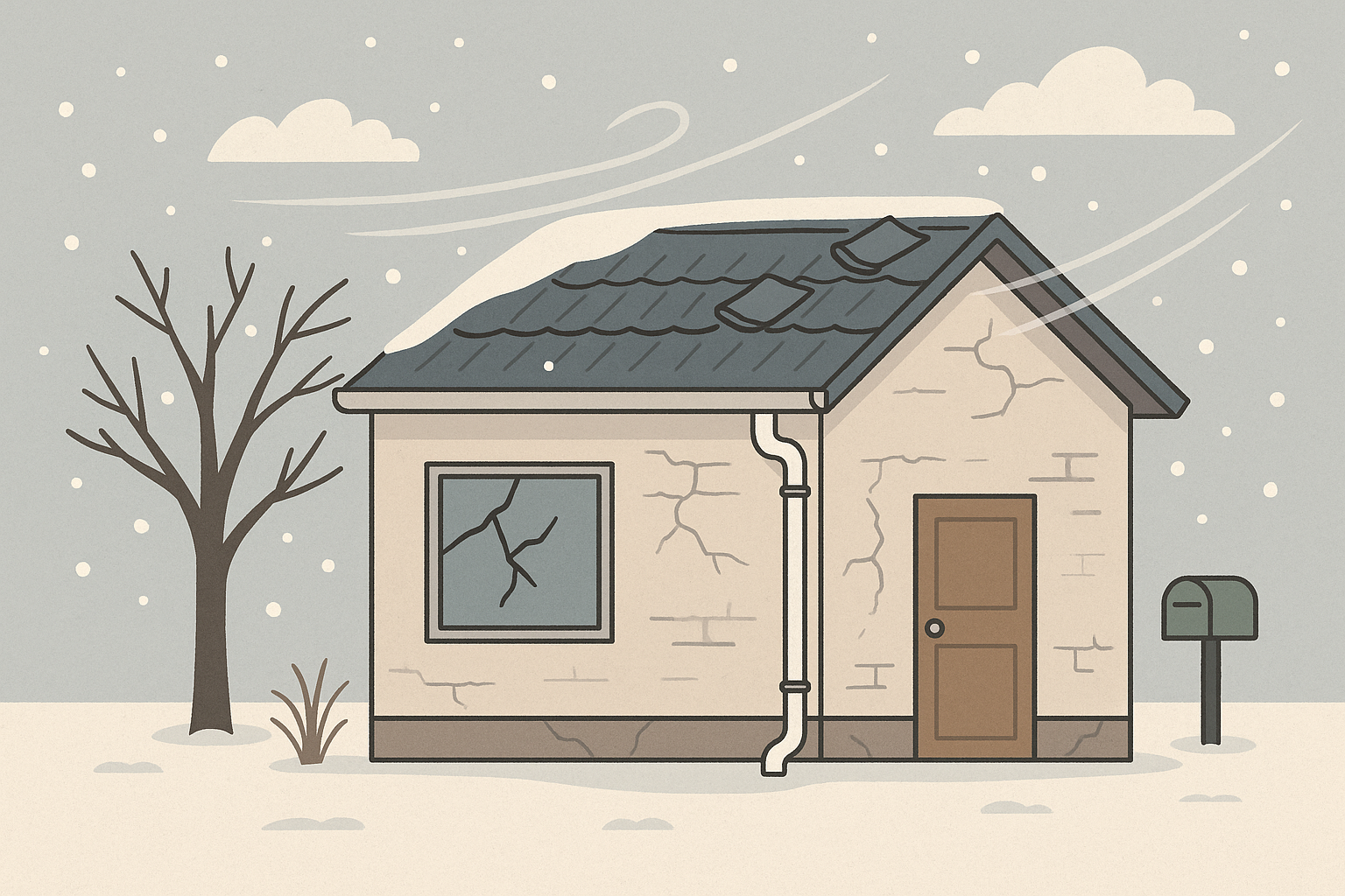 持ち主が気づきにくい冬の劣化